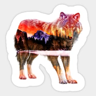 Wolf xXx Sticker